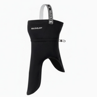 Windproof neck gaiter for skiing