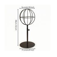 Hat Display Stand Stable Metal Hat Rack Organizer Space-Saving Sturdy for Collectors, Closet, Boutique