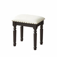 Upholstered Makeup Stool Light Luxury Vanity Seating mid-centuryera Modern