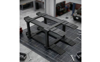 3D-Printed Model Car Parking Rack Compact Miniature Car Display Stand Organized Model Base Practical for Collectors, Tabletop, Shelf, Hobby Desks
