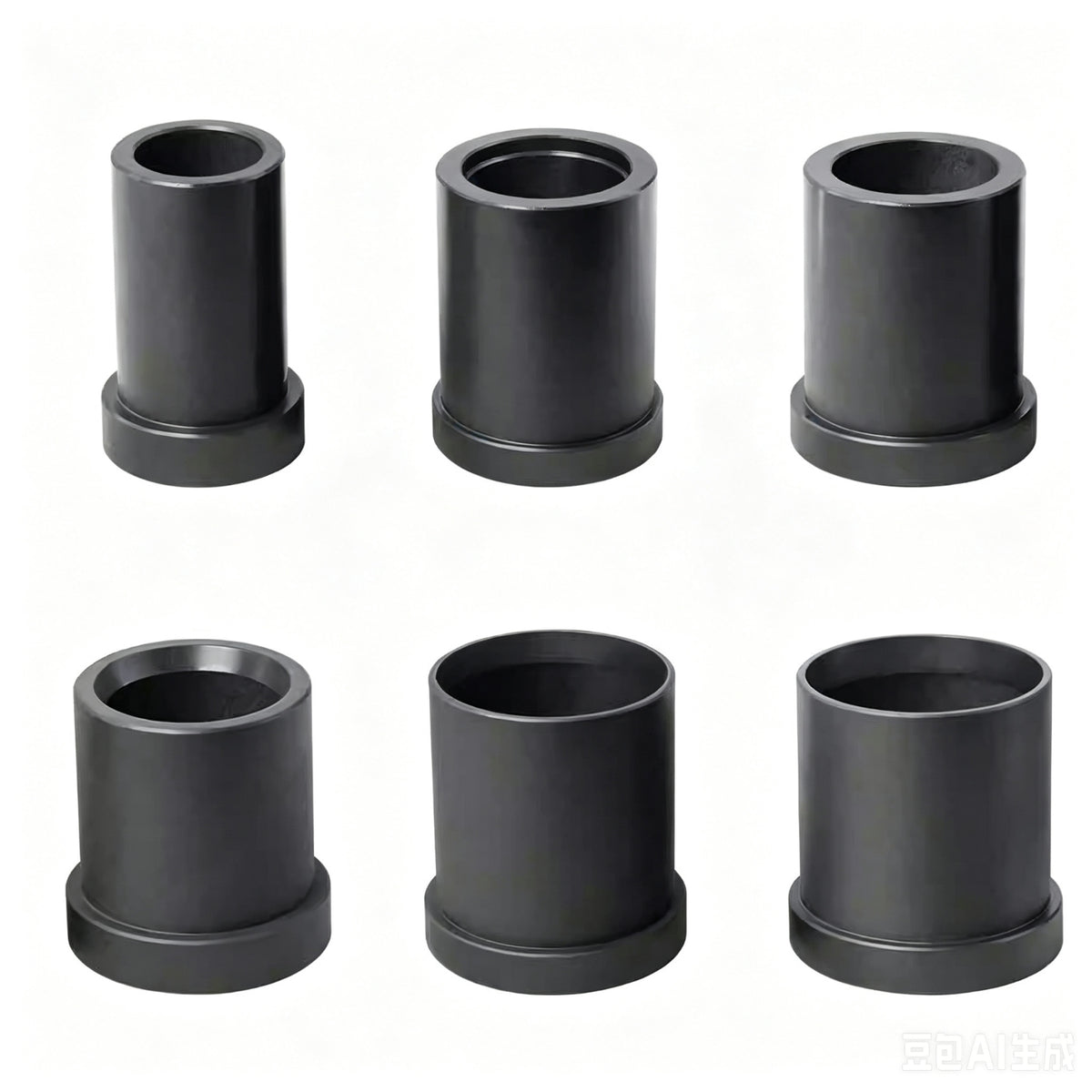 6 Pieces Bush Removal Tool Automotive Bush Installation Tool Heavy-Duty Press and Pull Sleeve Kit for Mechanics