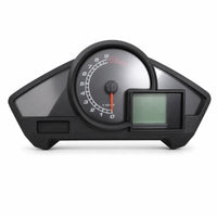 Backlight Display LCD Instrument Cluster Mounting Points Motorcycle Gauge Cluster Wiring Harness Motorcycle Dashboard Black Plastic