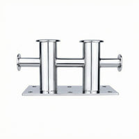 Double-Cross Bollard Heavy Duty Marine Hardware for Dock, Harbor