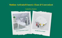 Touchless infrared faucet, temp adjustable