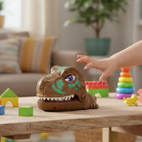 Finger Biting Dinosaur Toy Portable Biting Hand Game Great Gift Dinosaur Tooth Game for Kids