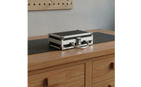 Aluminum Tool Case Large Capacity Locking Aluminum Case Foam Padded Interior Storage Container for Travel