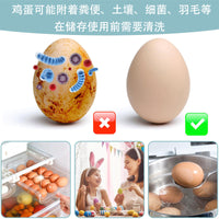 Silicone Egg Cleaning Brush for Home Use