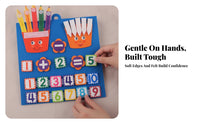 Developmental Math Board with Felt