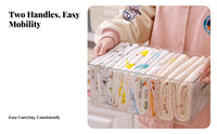 Stackable Clothes Drawer Space-Saving Pull-extendable Wardrobe Basket Large Capacity