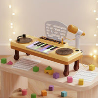 Mixer Board Early Learning Music-Mixer Keyboard Multi-Function Light up Music Toy