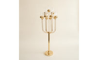 Floor Candelabra with Base Freestanding Floor Candelabra Romantic for Banquets