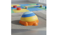 3 Pieces Kindergarten Use Turtle Stepping Stones Home Exercise Detachable Balance Stones Educational Sensory Balance Toy Non Slip Surface for Preschoolers