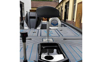 Boat Seat Swivel Mounting Base Recessed Center Swivel Seat Base Compact Size Rotating Mounting Post