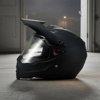 All Season Full Face Motorcycle Helmet Gender-Neutral Design Dual-Purpose Sport Helmet Detachable Visor for Dirt Bike Riders, Rally