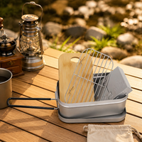 Camping Mug, Aluminum Alloy, 300ml, Direct Fire Compatible, Foldable Handle, Lightweight, Outdoor, Hiking, For Coffee, Soup