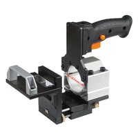 2-in-1 Slotting Bracket Trimmer Linear Rail Slotting Machine Side Hole Invisible Fastener Wardrobe Cabinet Panel Woodworking Tool