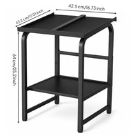 Slanted Dumbbell and Kettlebell Storage Rack Freestanding Dumbbell and Kettlebell Rack Versatile Space-Saving for Fitness Enthusiasts
