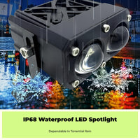 Waterproof 6000K grille spotlight