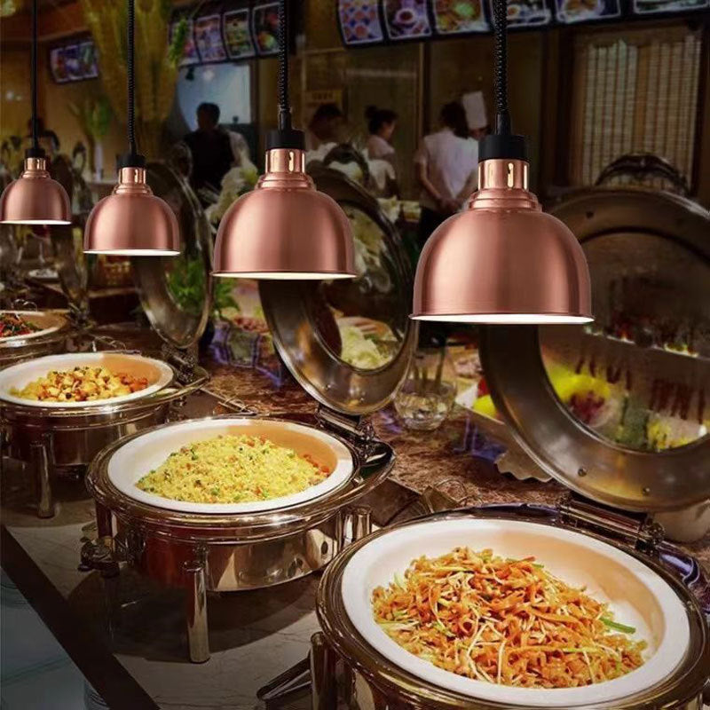 Retractable Food Warming Lamp for Buffet, Restaurant, Hotel, Commercial Use