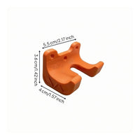 Wall-Mounted Garden Tool Holder Textured Surface Storage Rack Compact