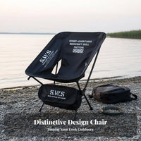 Foldable Moon Chair Foldable Folding Stool space-saving for Backpackers, Gardeners