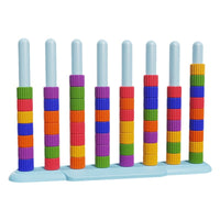 Color Matching Stacking Game Educational Challenge Party Game Children's Interactive Toy