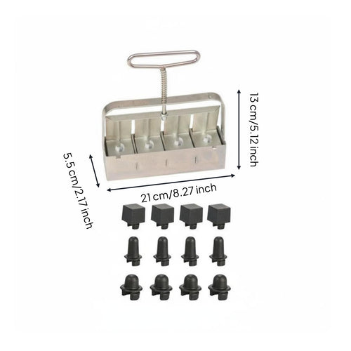 4 Cell Soil Press Tool Reusable Mini Soil Press Tool Easy to Use