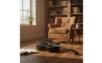 Notched Classical Guitar Smooth  39 Inch Classical Guitar Full Size String Instrument for Practice