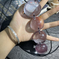 Handcrafted Resin Necklace Set in Vintage Style