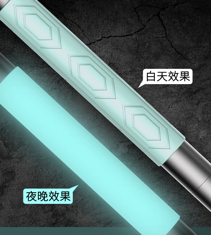 Desert Fox Aluminum Alloy Trekking Pole with Silicone Glow Feature