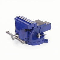 Bench Vise with Swivel Bench-Mounted Vise Manual Tool for Home Craftspeople