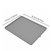 Silicone Microwave Top Mat Heat Resistant Silicone Appliance Tray Easy to Clean