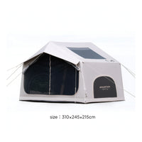 Inflatable Tent Weather-Resistant Blackout Tent Private Shelter for Campers, Families