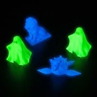 1kg PLA Filament for Fused Deposition Modeling 3D Printer, 1.75mm Diameter Night Glow Luminous Refill, Students Projects Dark Material