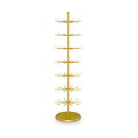 Heavy Duty Metal Floor Hook Display Rack Rust-Resistant