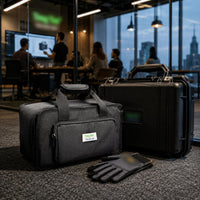 Handheld Storage Bag 1680D Oxford Cloth Carry Case Front Zip Pocket