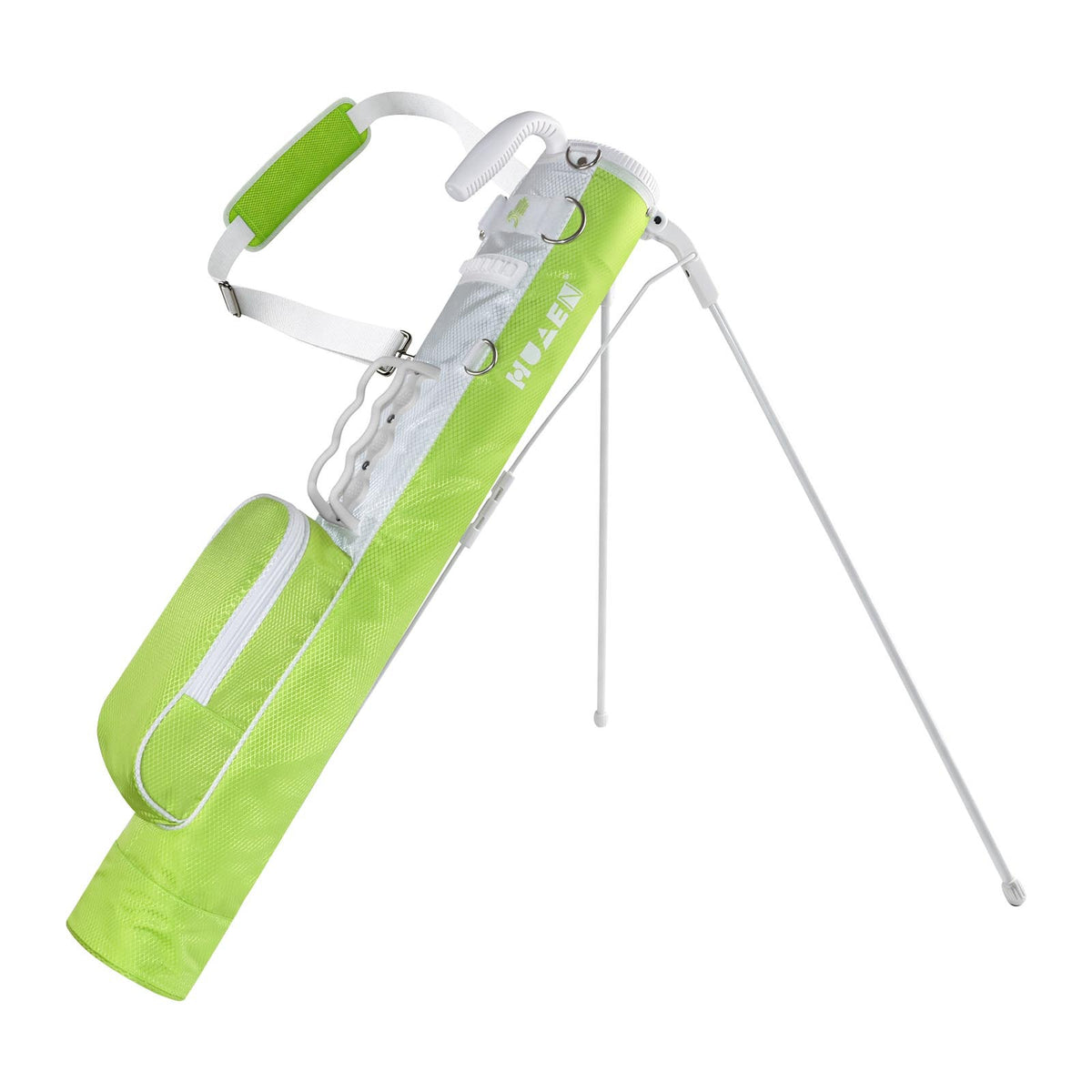 Golf Stand Bag with Double Compartments, Plastic, for Golf Training
