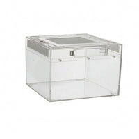 Transparent Acrylic Reptile Enclosure Ventilated Reptile Enclosure Front Opening Acrylic Terrarium Thickened