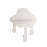 Cumulus Shape Wall Shelf Space-Saving Modern Decorative Wall Rack for Bedroom