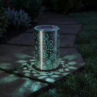 Hollow-Hollow-Cut Solar Lantern Waterproof Outdoor Lighting Dusk to Dawn