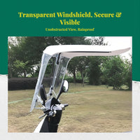 Electric Scooter Rain Cover, Waterproof Sun Shield, Sunblock Protection, sturdyDuty Windshield Cover, Universal Fit, Easy Installation