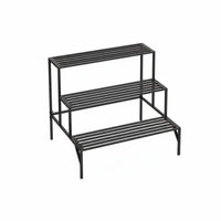 Indoor & Outdoor Use Multi-Level Plant Rack Waterproof Tiered Pot Stand Rust-Proof Flower Display Sturdy and Stable for Gardeners, Apartment Dwellers, Homeowners, Balcony, Living Room, Office, Corner