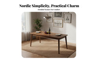 Space Saving Dining Table and Chairs Set Stable Structure Dining Table Set Sturdy Long-Lasting for Small Apartment Dwellers, Homeowners, Families, Restaurant, Living Room