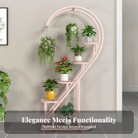 Multi-Tier Plant Stand For Indoor and outdoordoor Use 6-Tier Corner Pot Holder