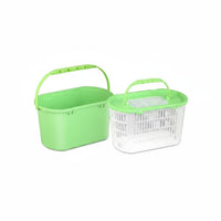 Detachable Inner Basket Double-Layer Fish Container with Lid Fish Holding Container Thickened PP Outdoor Gear Drain Hole
