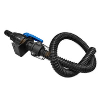 RV Waste Water Drain Valve with Manual Quick Connect