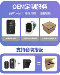 Smart Wireless Doorbell Waterproof Indoor Outdoor with 32 Ring Tones US Plug
