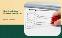 Wire Pulling Tool, Electrician's Wire Threading Aid, High effectiveness, sturdy Materials, single-Person use