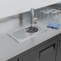 Automatic Cup Rinser High Pressure Built-in Cup Rinser Multi-Angle Spray Glass Rinsing Faucet Attachment for Countertop