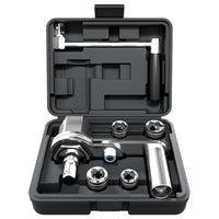 Lug Nut Wrench with Sockets Portable Labor-Saving Wrench Lug Nut Remover Tool Set for Drivers, Car Trunk